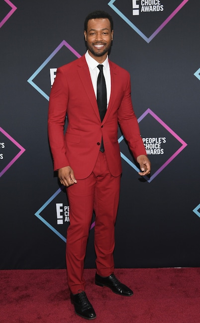 Isaiah Mustafa, 2018 Peoples Choice Awards, PCAs, Red Carpet Fashions